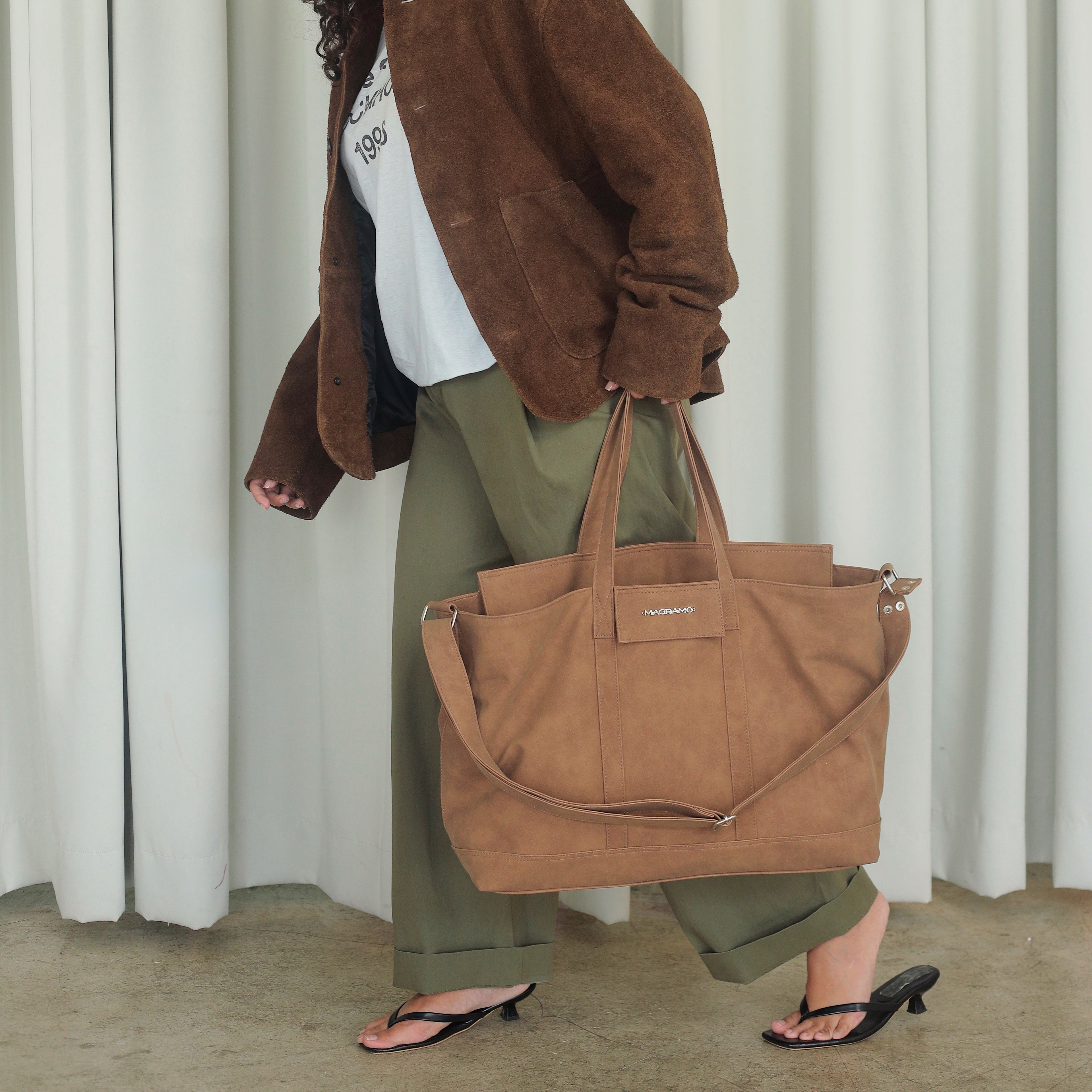 Nomad Tote - Washed Brown