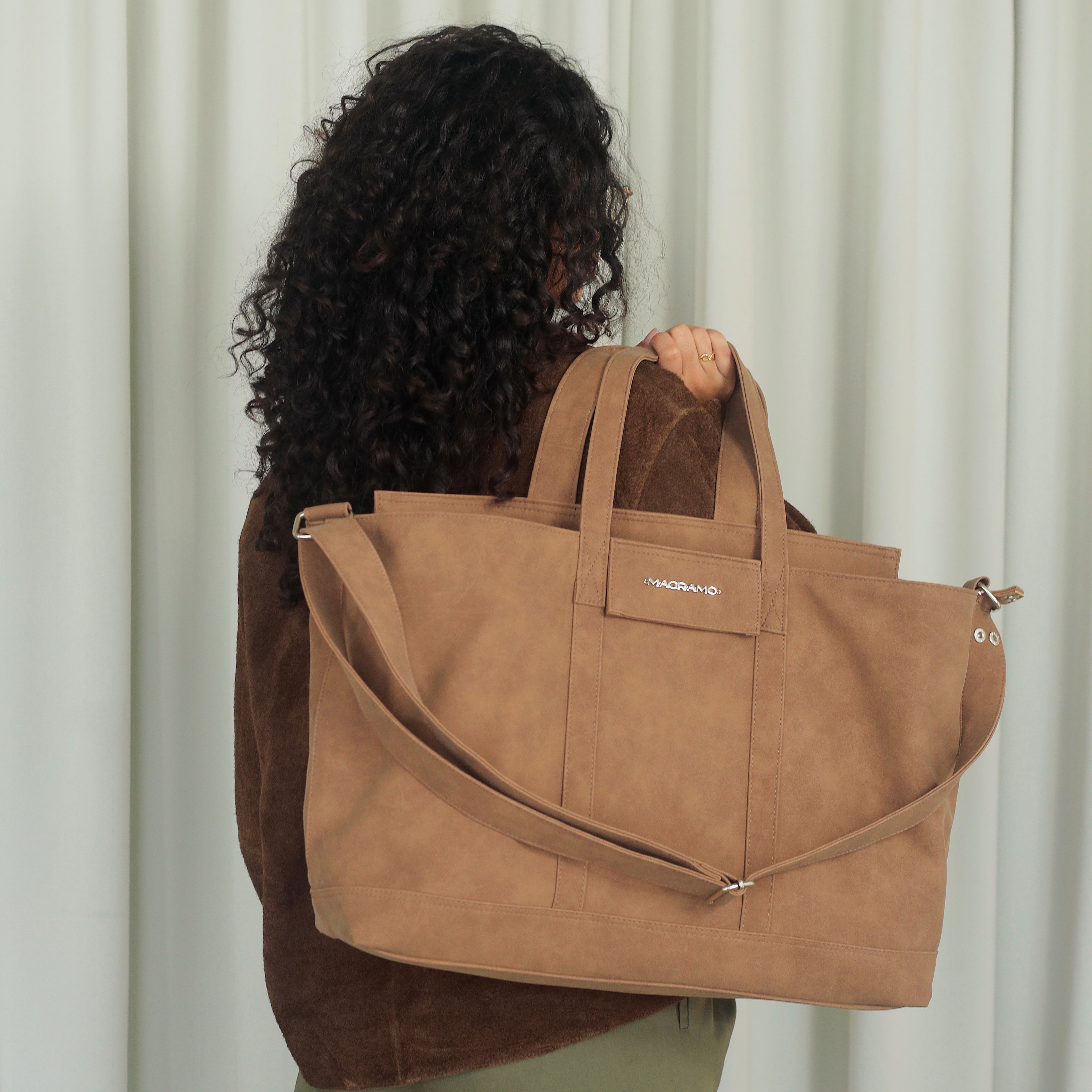 Nomad Tote - Washed Brown
